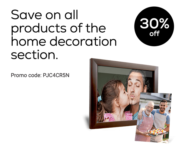 Save on photo decorations