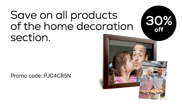 Save on photo decorations