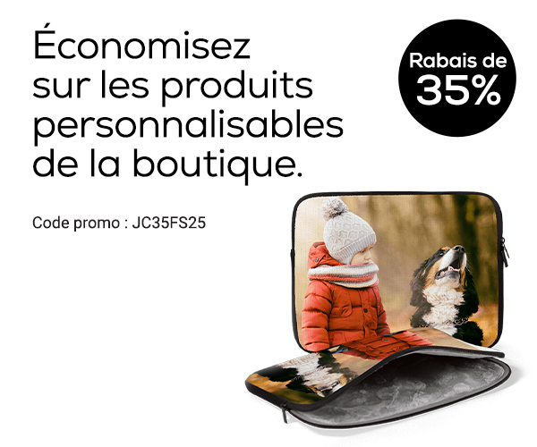 Rabais sur les produits de la boutique