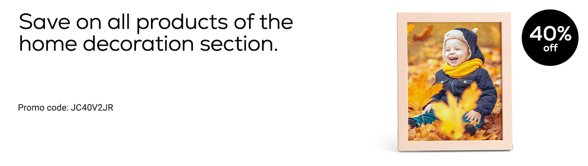 Save on photo decorations