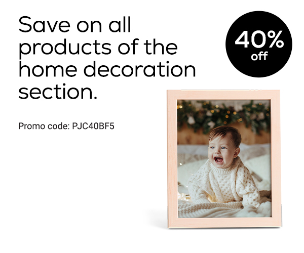 Save on photo decorations