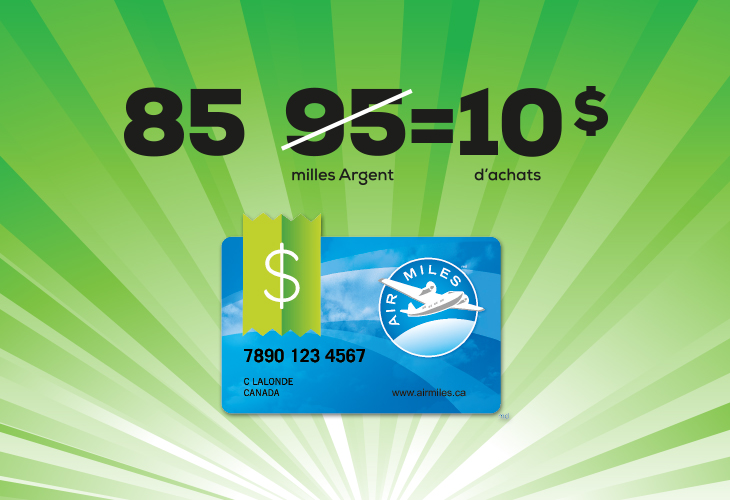 Promotion air miles jean coutu