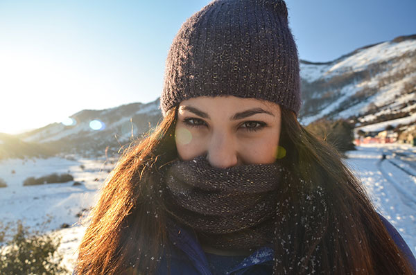 un maquillage naturel adapté aux sports d’hiver