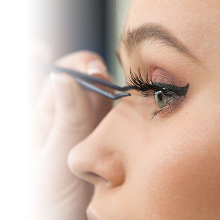 False nails, false lashes... real solutions in a snap!