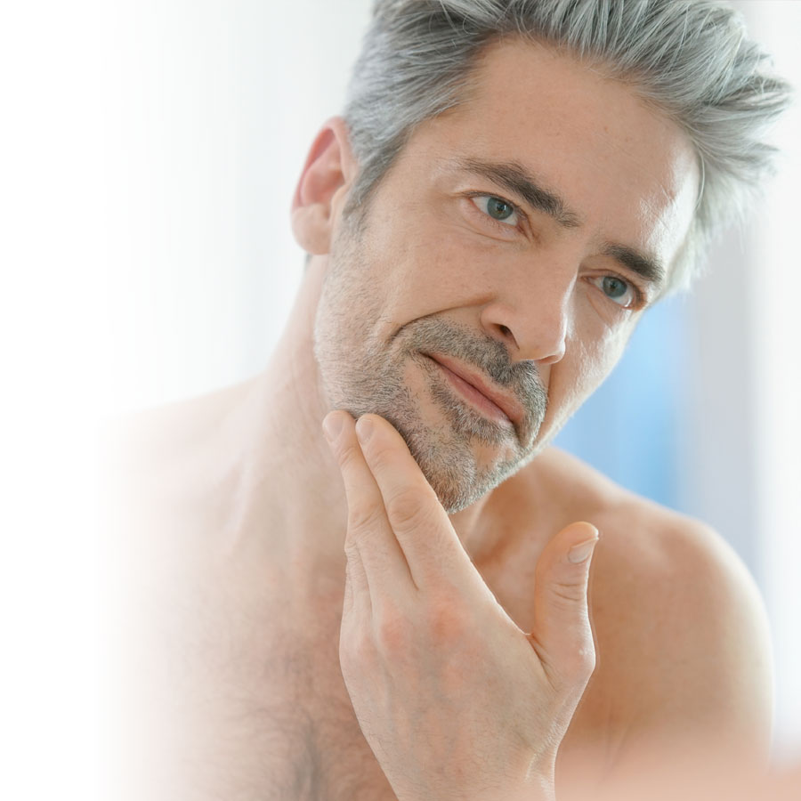 3-step beauty routine for men