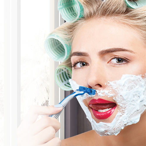 How to remove unwanted facial hair