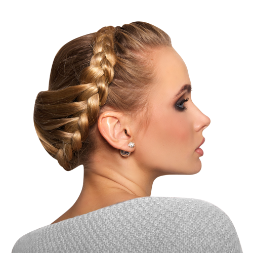 How to make a crown braid