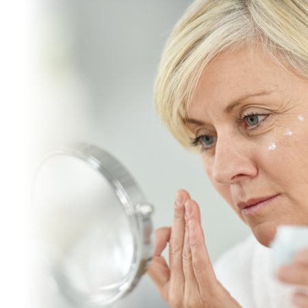 Beauty routine for women going through menopause