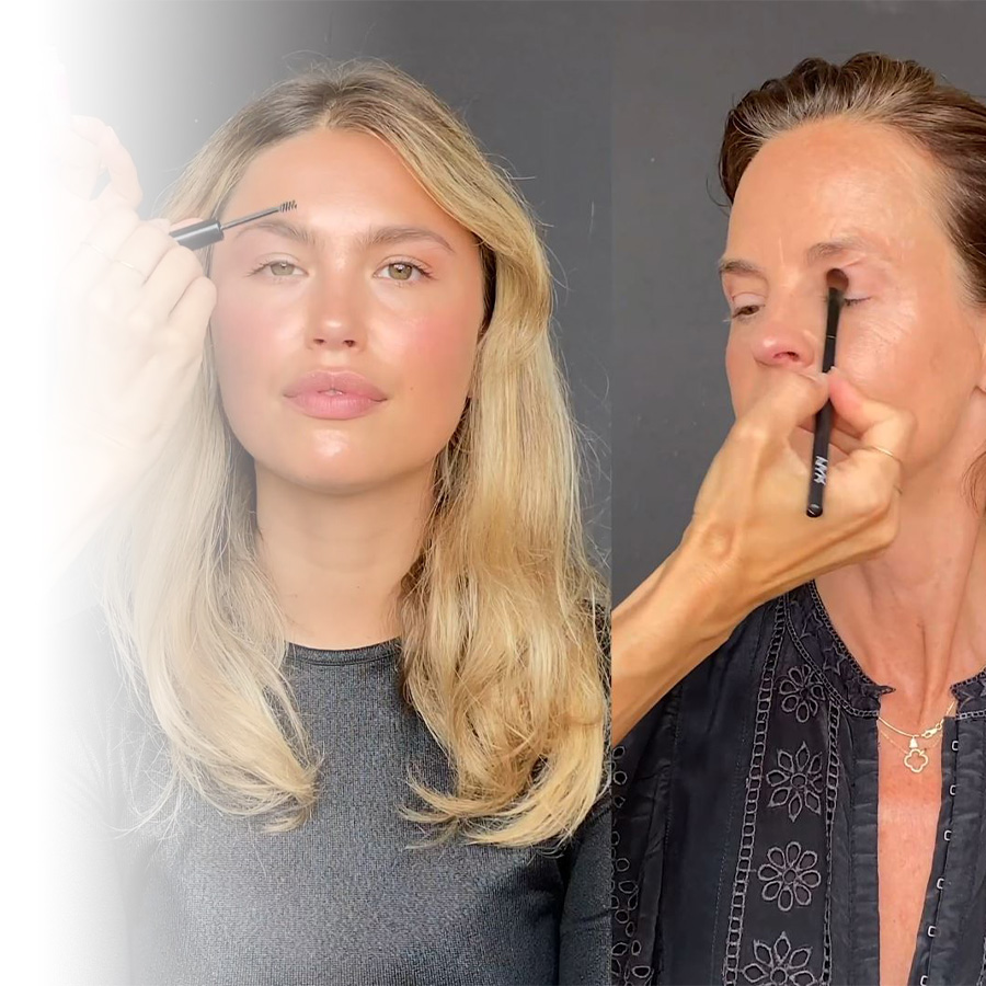 Trois femmes, trois âges, le même look maquillage 