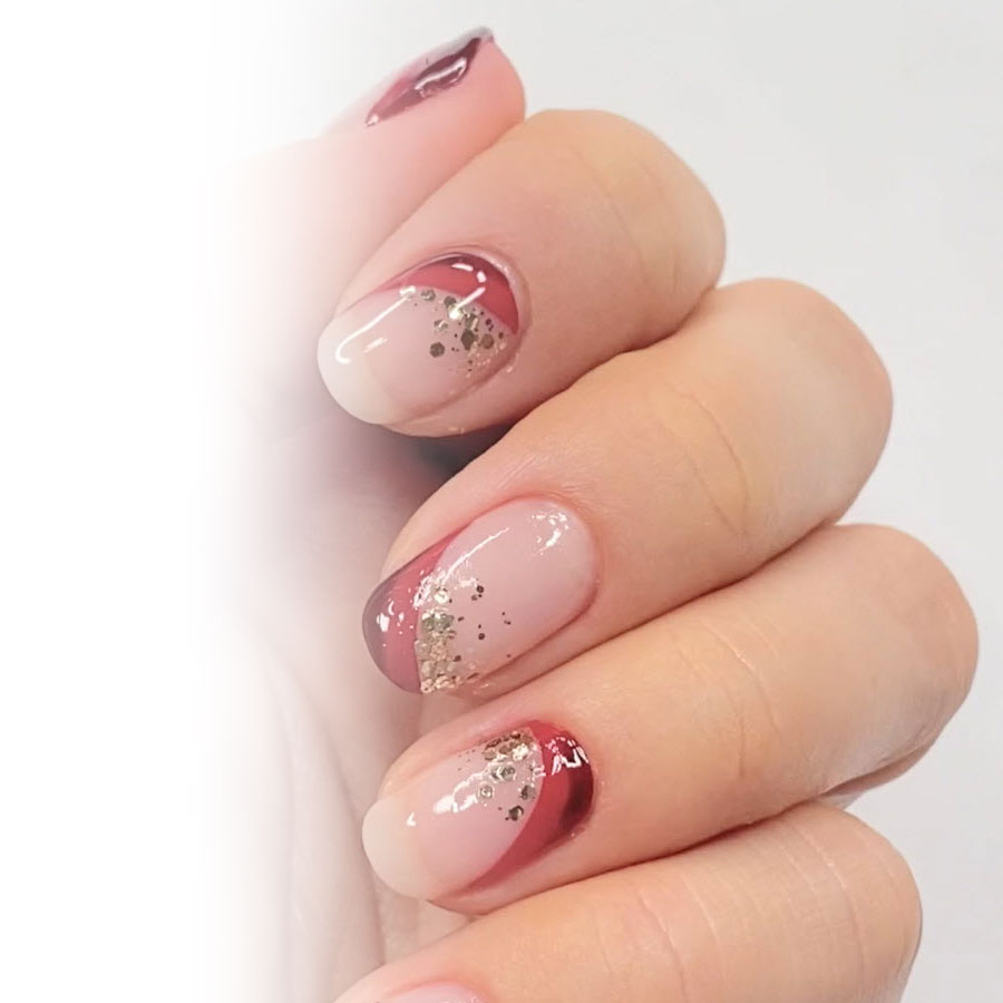 A touch of festive glitter