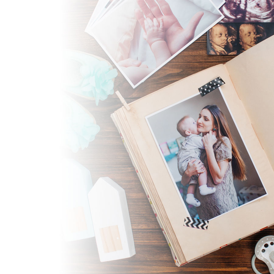 Create a baby photobook in 4 steps