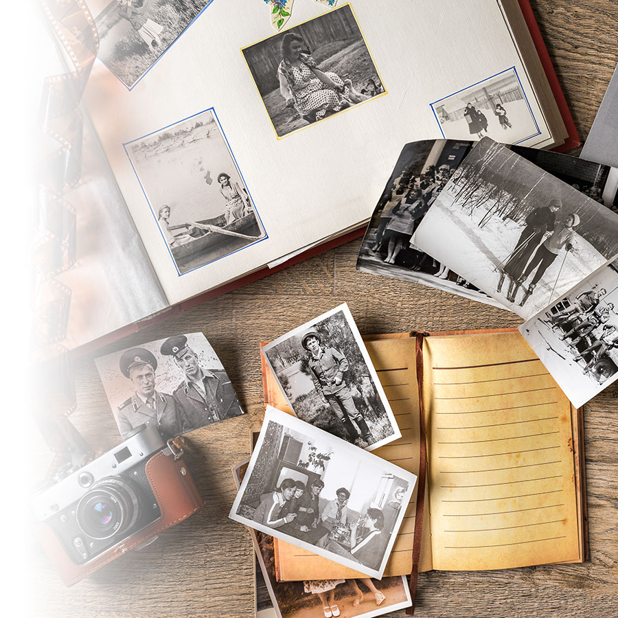 How to make a family tree photo album