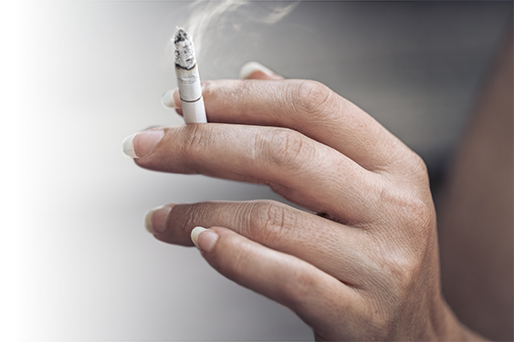 <span style="font-size:0.9em;">Don't underestimate the harmful effects of second-hand smoke</span>