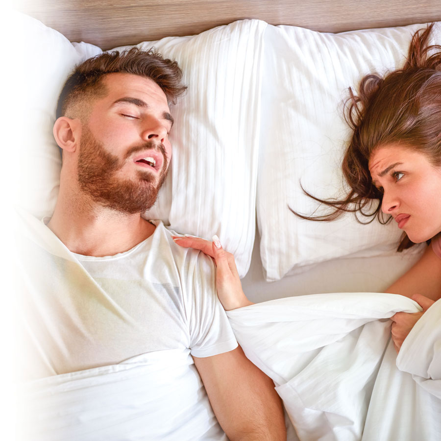 Is snoring disrupting your sleep?