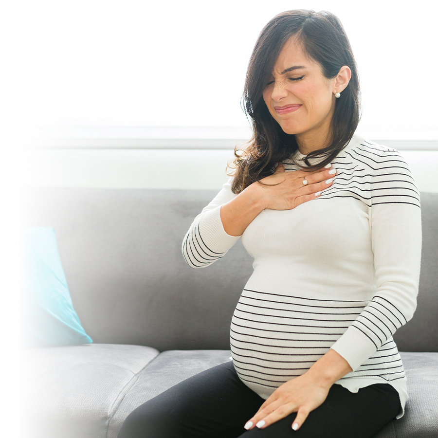 Le reflux gastrique chez la femme enceinte