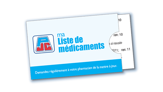 Liste de médicaments