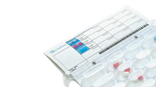 Médication en pilulier
