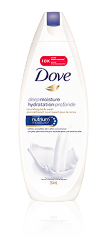 Dove Soin nettoyant nourrissant pour le corps Hydratation profonde