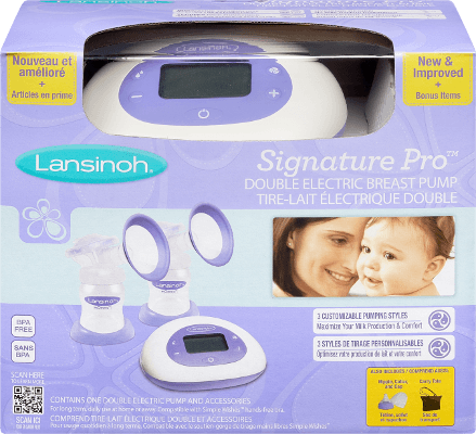 Lansinoh Signature Pro double electric breast pump