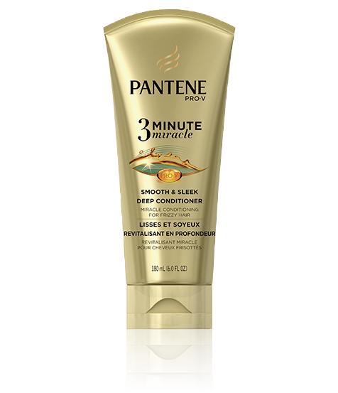 Revitalisant miracle pour cheveux frisottés de Pantene