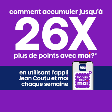 Jusqu'à 26x plus de points avec l'appli PJC et moi 