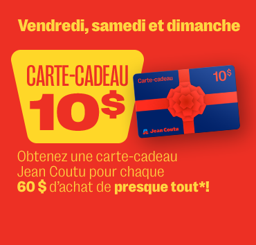 Carte-cadeau 10$ à l'achat de 60$