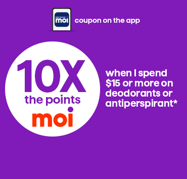 Moi deodorant offers will keep you feeling fresh