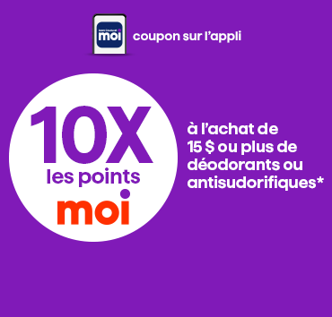 Les offres Moi de déodorants vont vous faire sentir frais