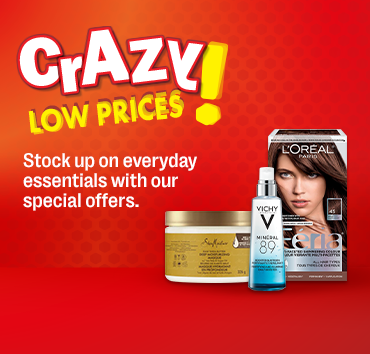 Profitez de nos offres pour faire le plein d'essentiels du quotidien.
