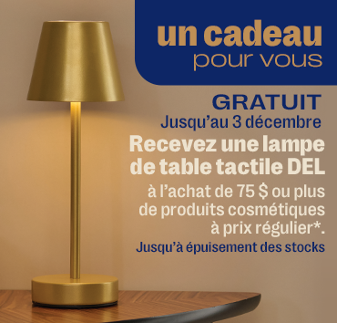 cadeau avec achat - lampe