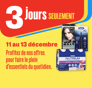 vente 3 jours