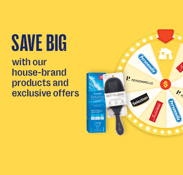 15x les points à l’achat de 15$ de produits Personnelle, Irrésistible ou Selection 