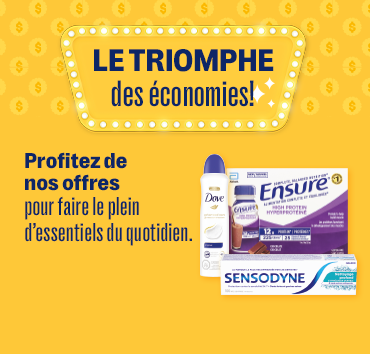 Profitez de nos offres pour faire le plein d'essentiels du quotidien.