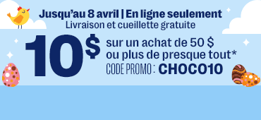 Coupon 10x les points à l'achat de 10$ ou plus de confiseries et articles de Pâques