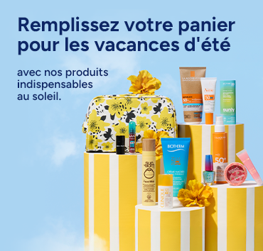 Remplissez votre panier pour les vacances d'été
