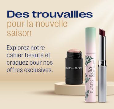 Explorez notre cahier beauté et craquez pour nos offres exclusives.