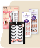 Ensembles de faux cils Kiss et Ardell
