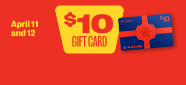 Carte-cadeau samedi et dimanche de 10$ à l'achat de 60$ de presque tout