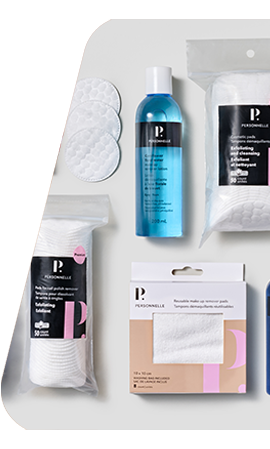 Visuels des démaquillants Personnelle Cosmétiques